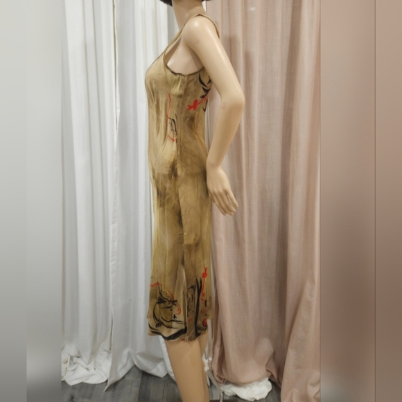Pretty Asia Region Exclusive Limited Edition Printed Suspender Dress By Zara - Picture 3 of 15
